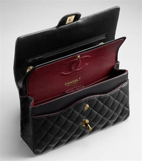 what is the largest chanel flap bag|authentic chanel classic flap bag.